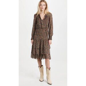 Veronica Beard Tunis Midi Dress Floral S-6